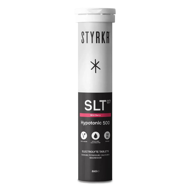Styrkr - SLT07 Electrolyte - Mild Berry and Citrus Flavours - From Ready Sweat Go