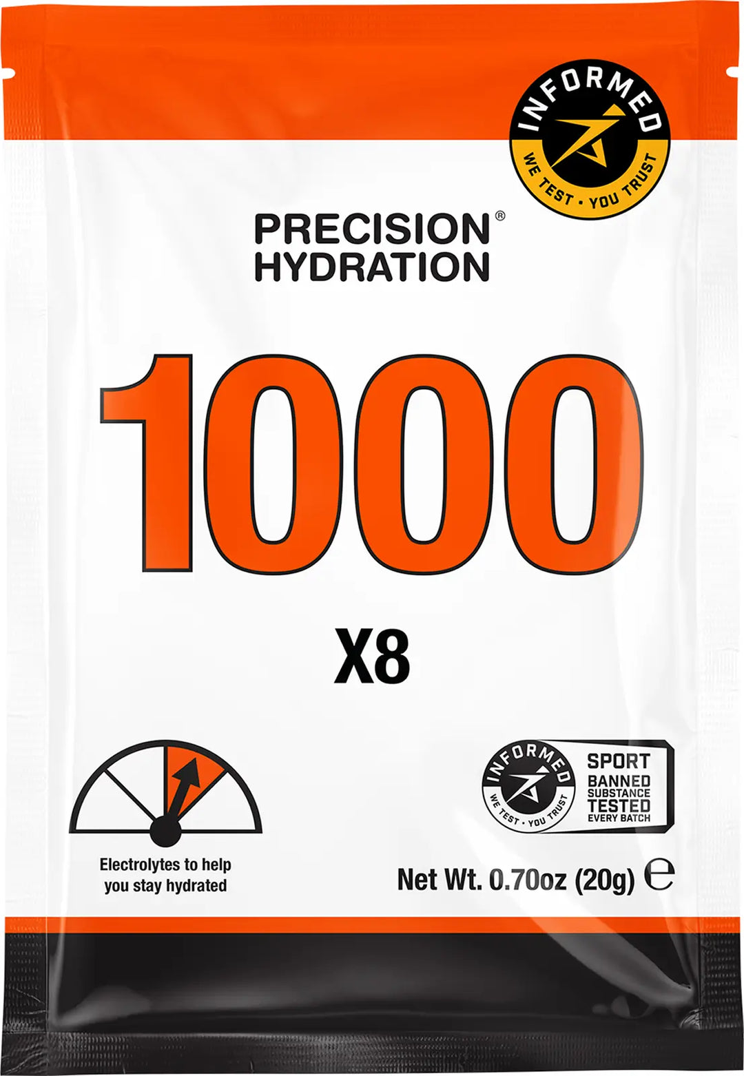 Precision PH 1000 Electrolyte Packets