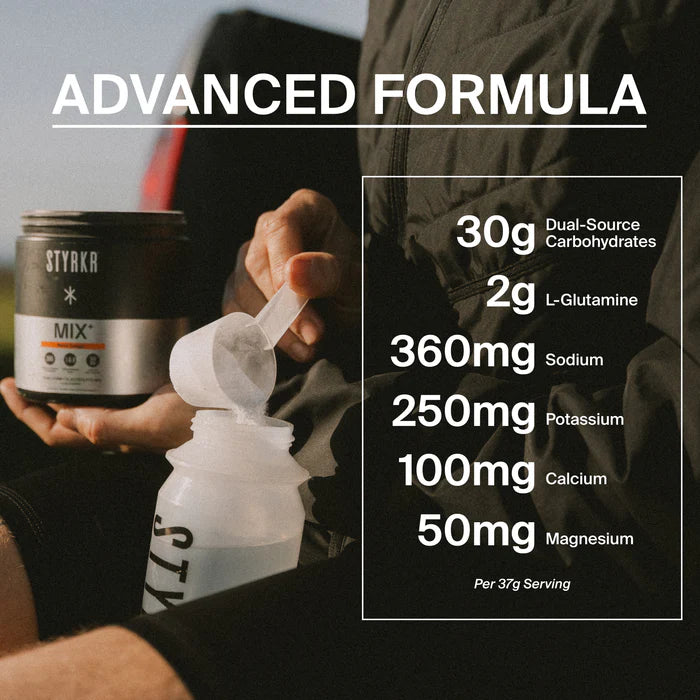 Styrkr Mix+ | Carb &amp; Electrolyte Endurance Fuel