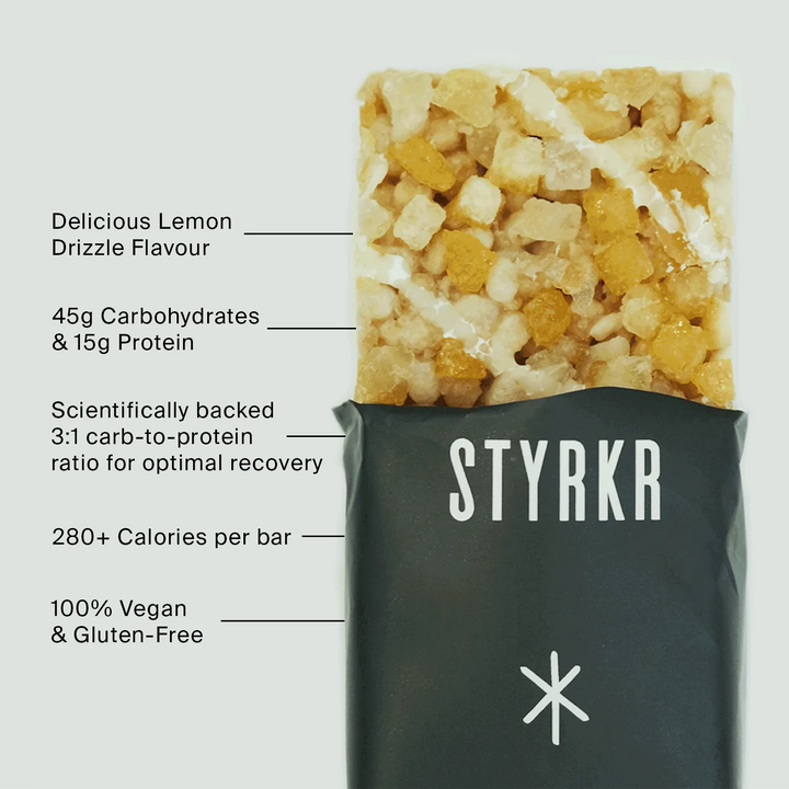 Styrkr - BAR+ Protein Recovery Bar - From Ready Sweat Go