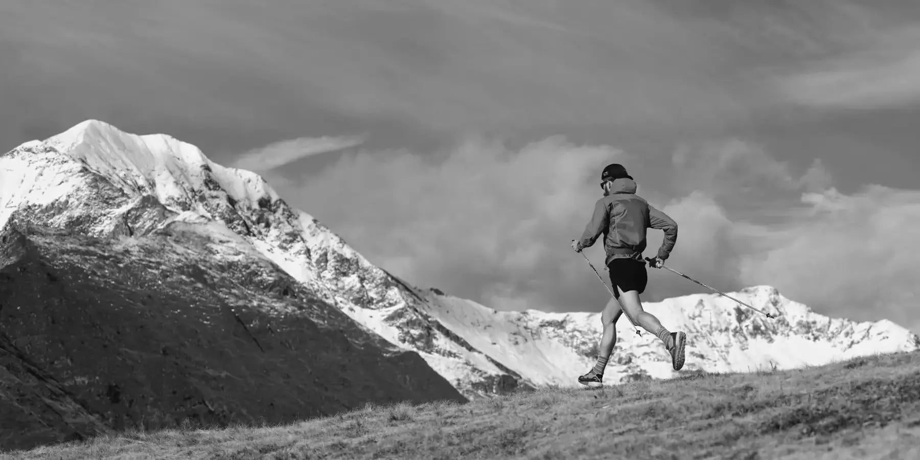 Trail runner in Wales.