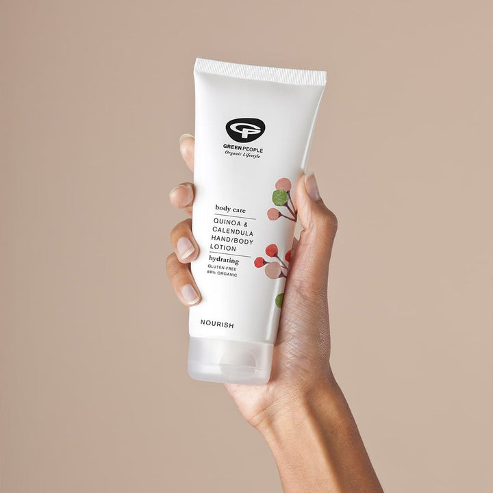 Green People - Quinoa & Calendula Hand & Body Lotion – 200ml - From Ready Sweat Go