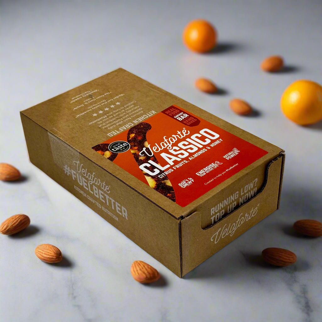 Veloforte - Classico- Citrus Fruits, Almonds & Honey Energy Bar