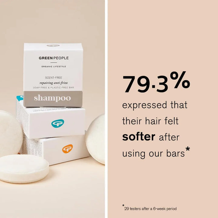 Green People Organic Citrus & Ginger Shampoo Bar - 50g - Ready Sweat Go