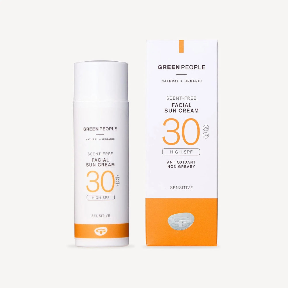 Green People - Facial Sun Cream - SPF30 - 50Ml - Ready Sweat Go