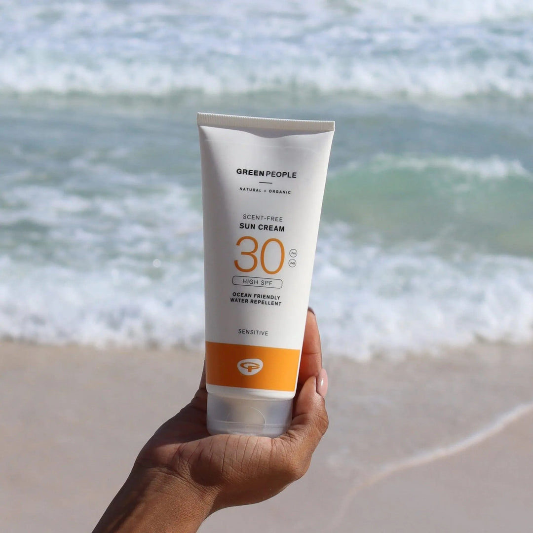 Green People - Scent Free Sun Cream - SPF30 - 200ml - Ready Sweat Go