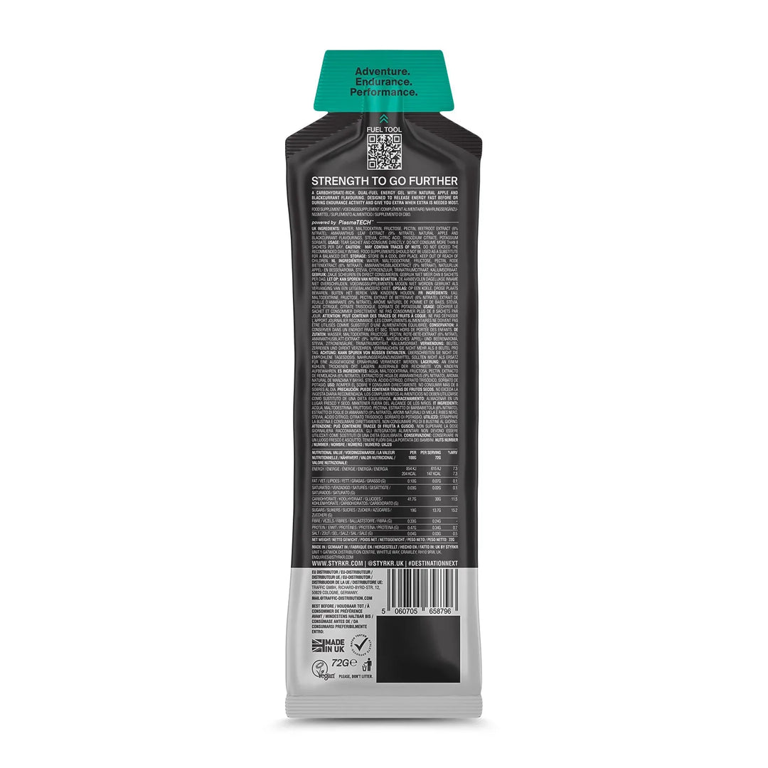 Styrkr - GEL30 Energy Gel - Caffeine+ Nitro+ & L-Citrulline - From Ready Sweat Go