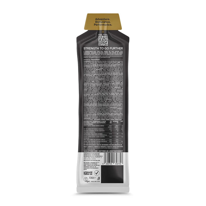Styrkr - GEL30 Energy Gel - Caffeine+ Nitro+ & L-Citrulline - From Ready Sweat Go