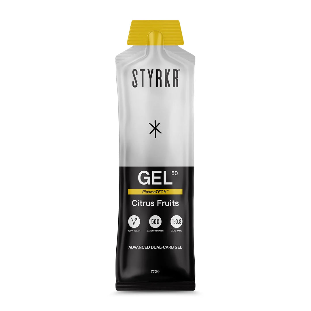 Styrkr - GEL50 Energy Gel - Citrus & Berry - From Ready Sweat Go