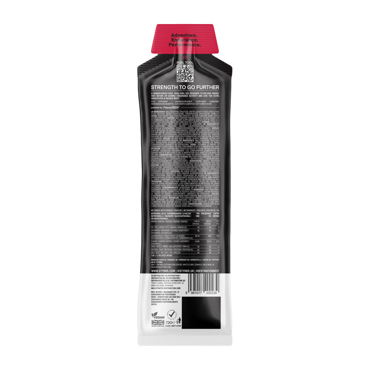Styrkr - GEL50 Energy Gel - Citrus & Berry - From Ready Sweat Go