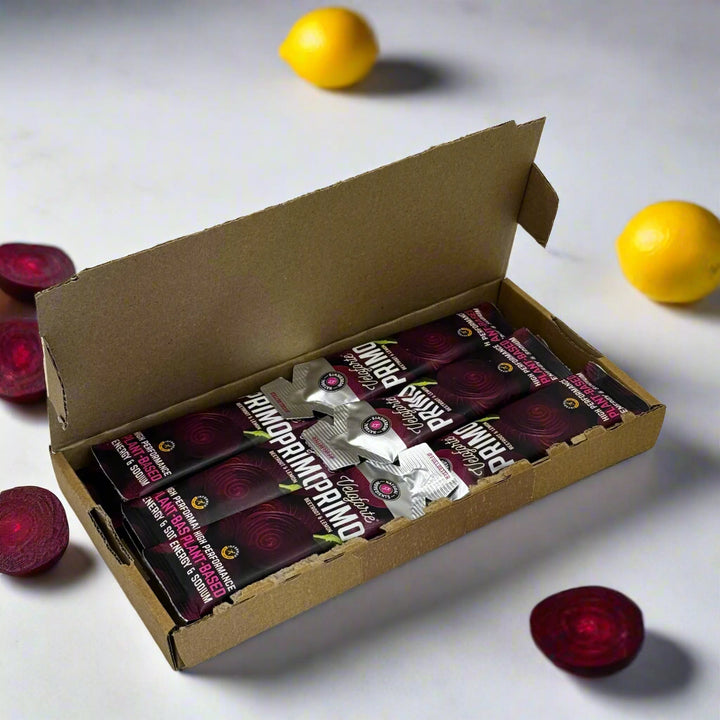 Box containing multiple primo gels