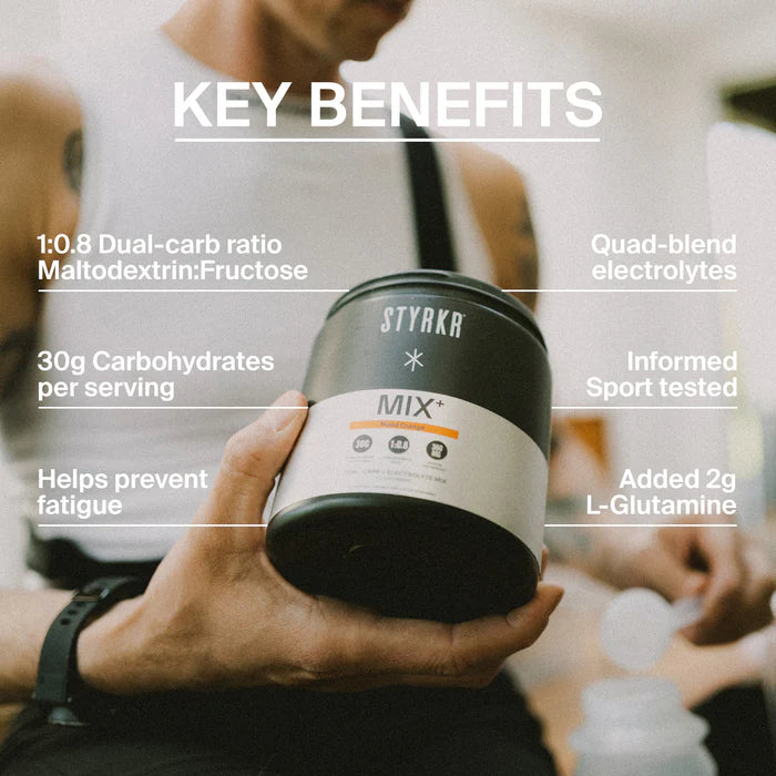Styrkr Mix+ | Carb &amp; Electrolyte Endurance Fuel