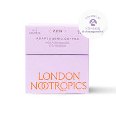 London Nootropics Zen adaptogenic coffee box with Ashwagandha and L-theanine