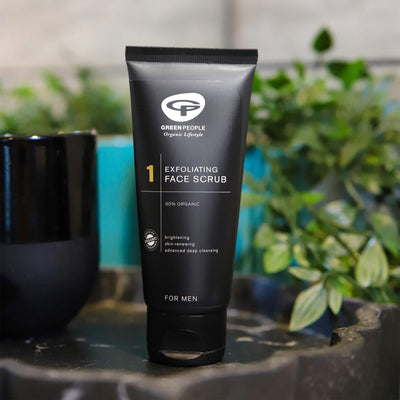 Green People - Gents No.1 Exfoliating Face Scrub - 100ml - From Ready Sweat Go