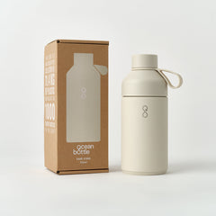 Sand Stone Ocean Bottle 750ml reusable water bottle with eco-friendly packaging