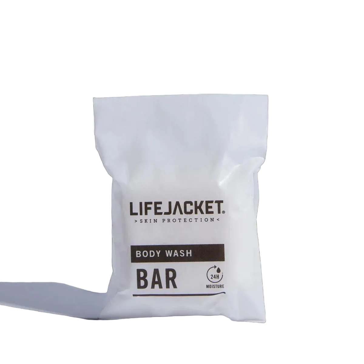 LifeJacket Body Wash Bar 50g refill packaging cut-out
