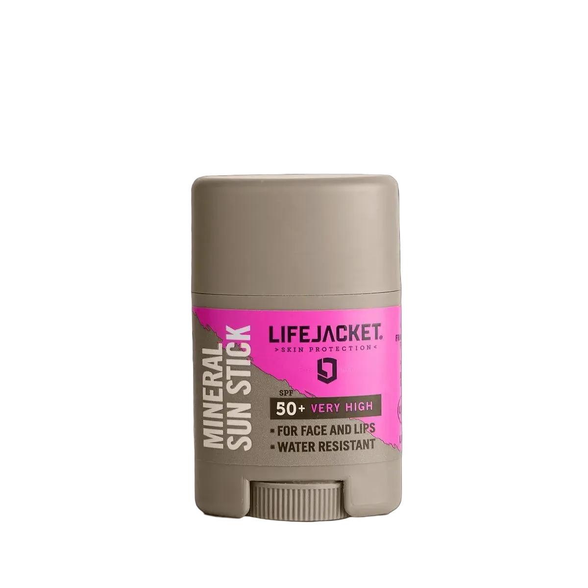 LifeJacket Mineral Sun Stick SPF50+ 20g cut-out for face and lips