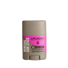 LifeJacket Mineral Sun Stick SPF50+ 20g cut-out for face and lips