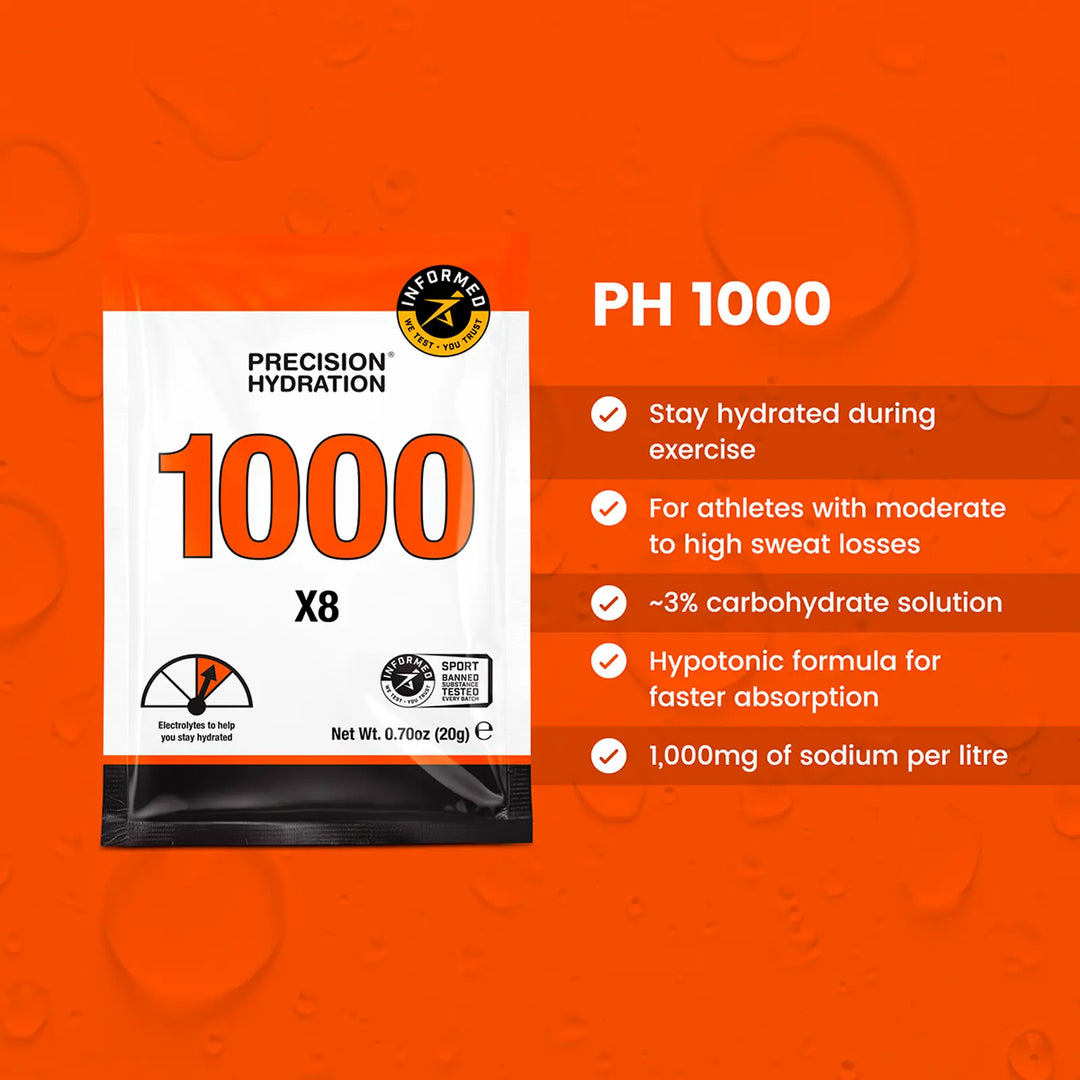 Precision PH 1000 Electrolyte Packets