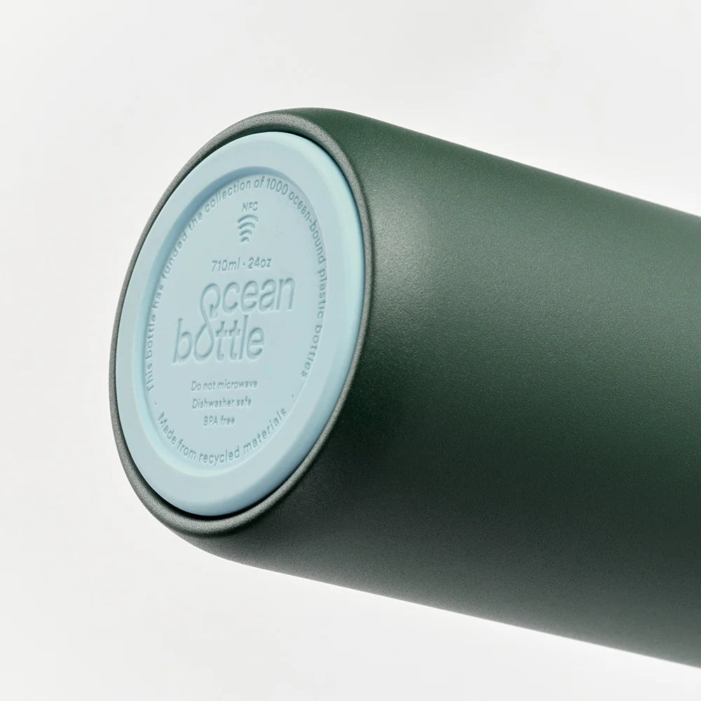 Ocean Bottle Peak Go – 710ml Insulated Water Bottle with Straw
