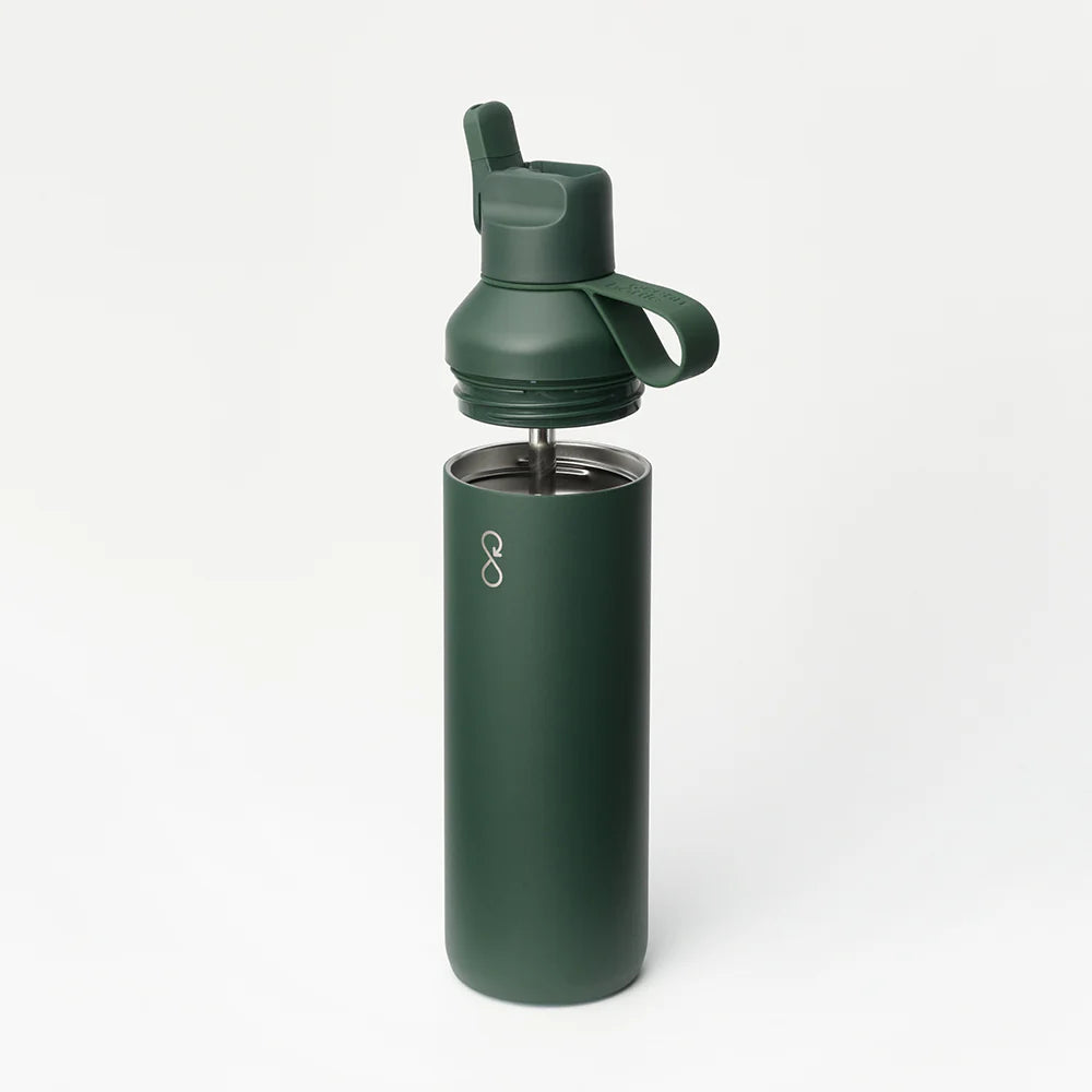 Ocean Bottle Peak Go – 710ml Insulated Water Bottle with Straw