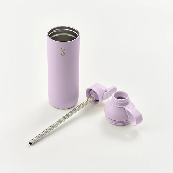Ocean Bottle Peak Go – 710ml Insulated Water Bottle with Straw