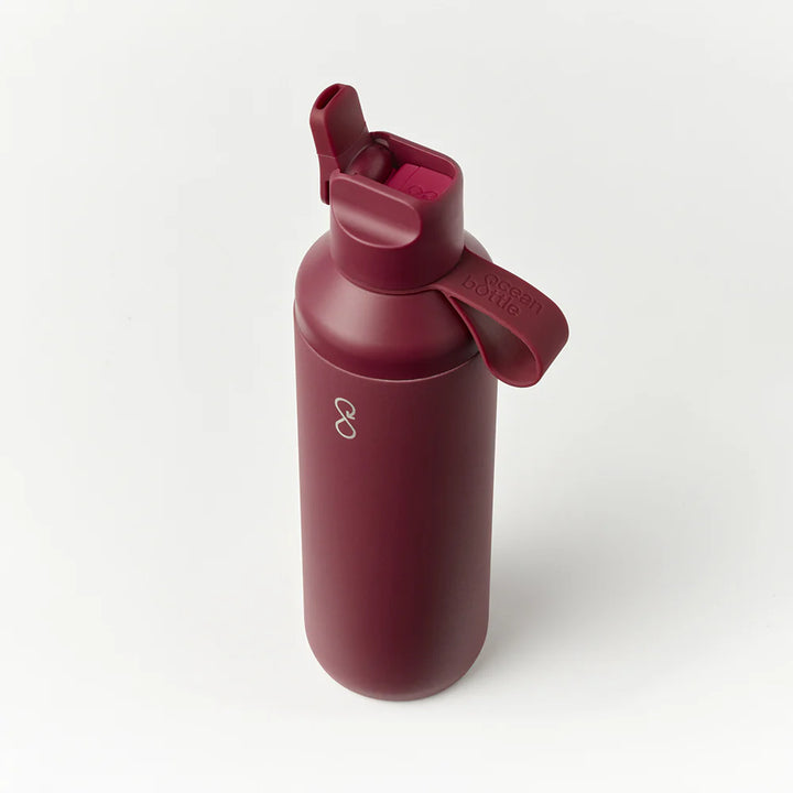 Ocean Bottle Peak Go – 710ml Insulated Water Bottle with Straw