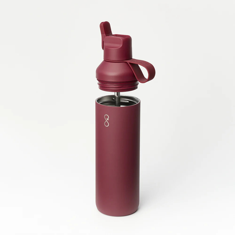 Ocean Bottle Peak Go – 710ml Insulated Water Bottle with Straw