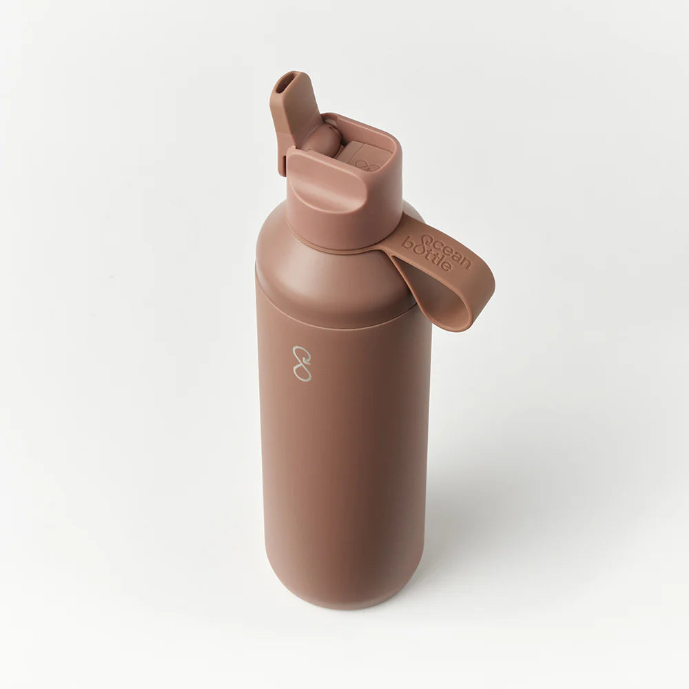 Ocean Bottle Peak Go – 710ml Insulated Water Bottle with Straw
