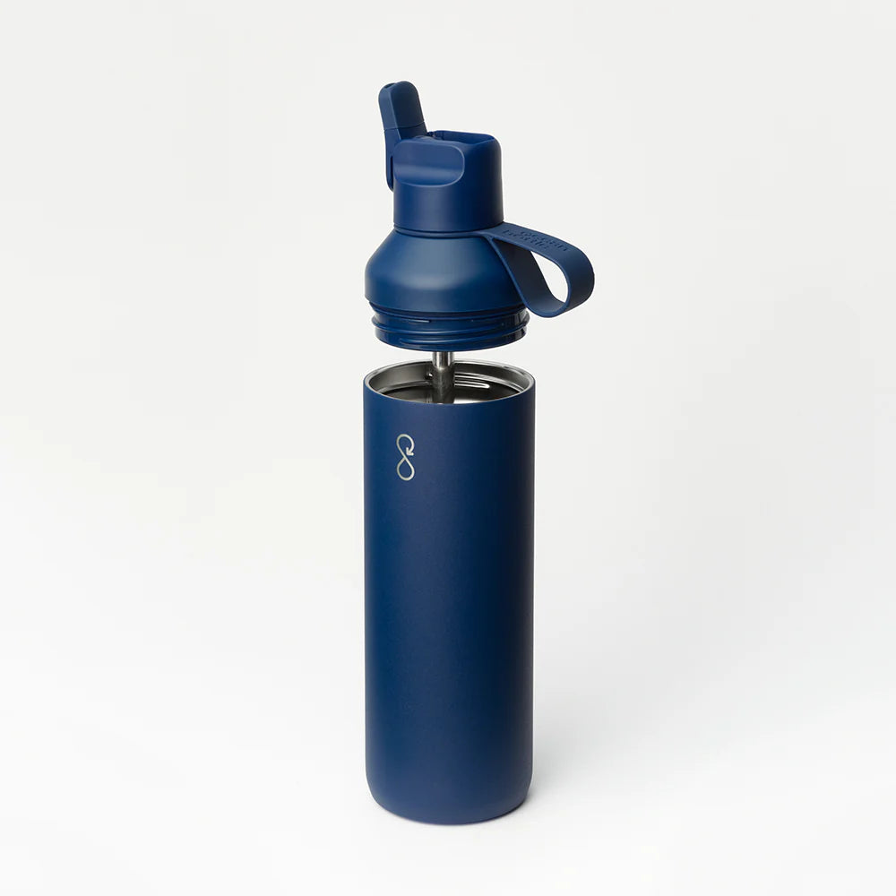 Ocean Bottle Peak Go – 710ml Insulated Water Bottle with Straw