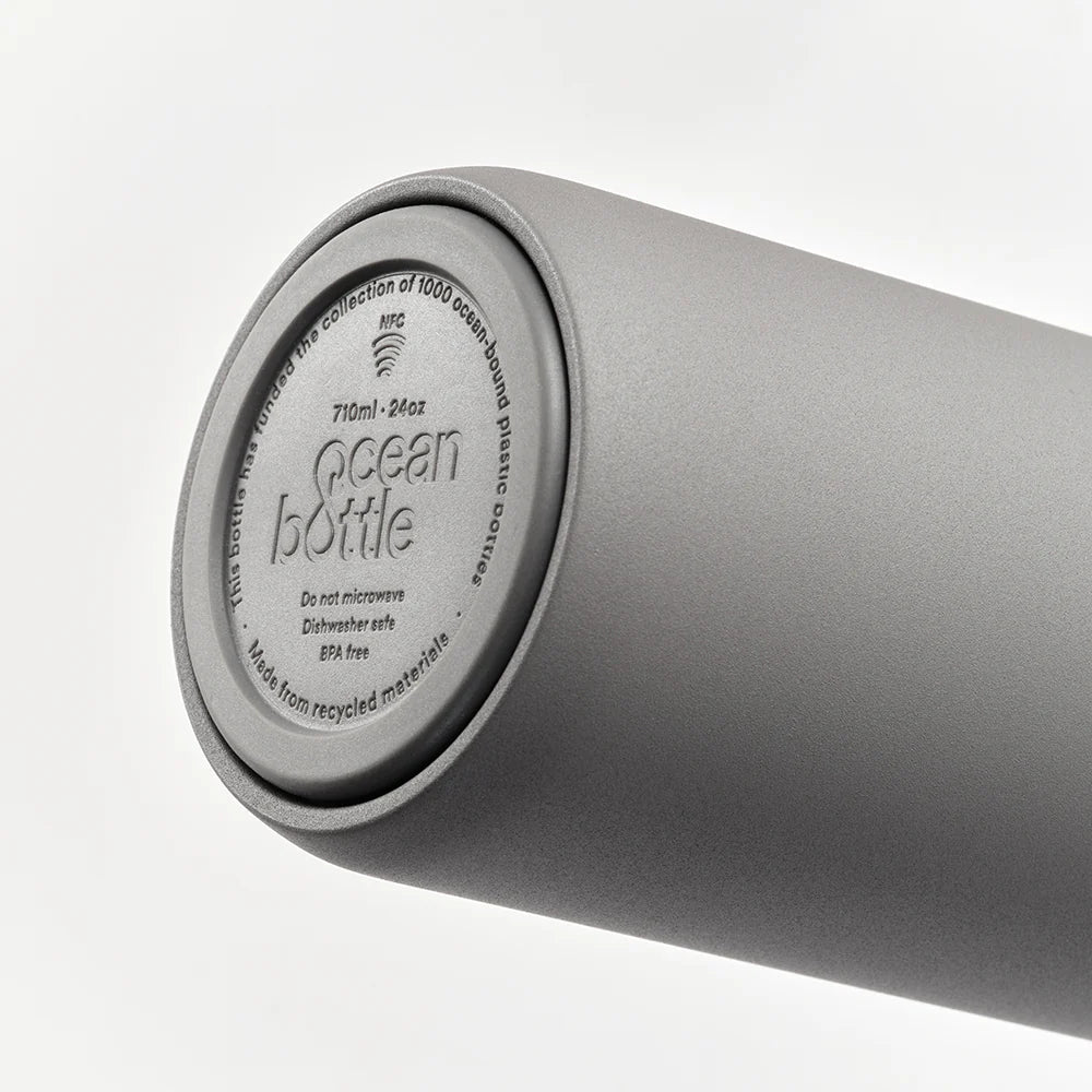 Ocean Bottle Peak Go – 710ml Insulated Water Bottle with Straw