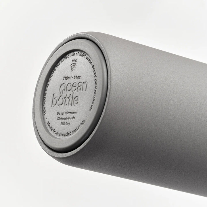 Ocean Bottle Peak Go – 710ml Insulated Water Bottle with Straw