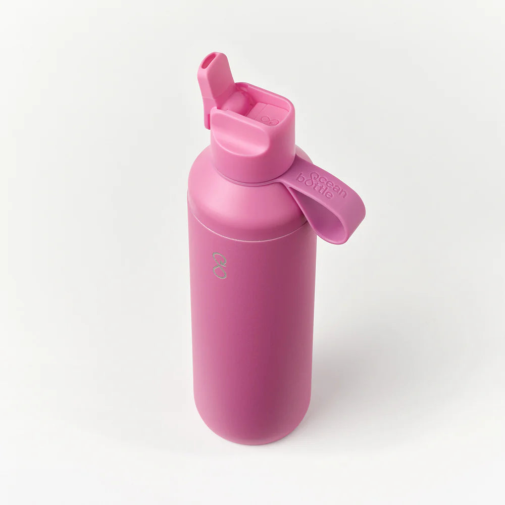 Ocean Bottle Peak Go – 710ml Insulated Water Bottle with Straw