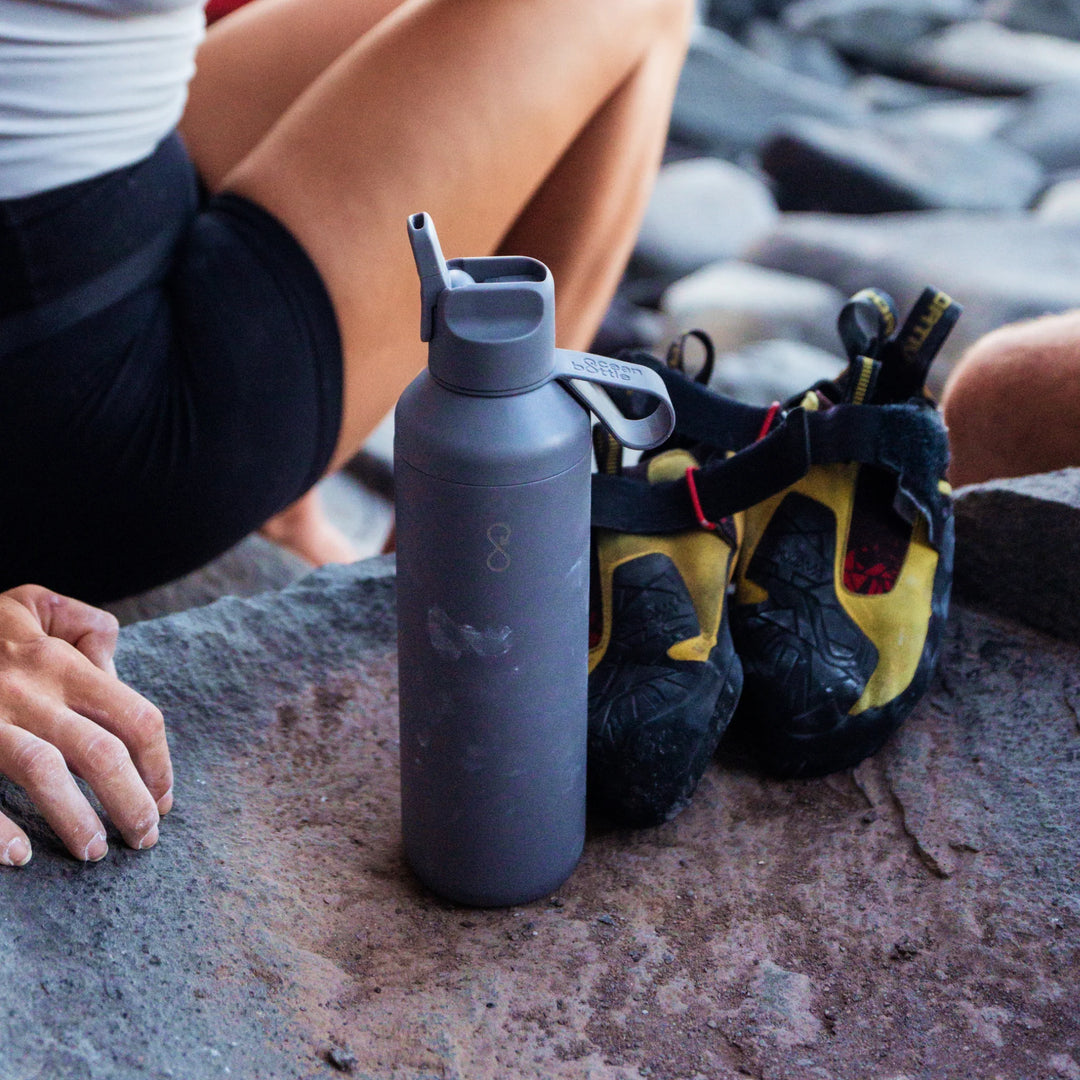 Ocean Bottle Peak Go – 710ml Insulated Water Bottle with Straw