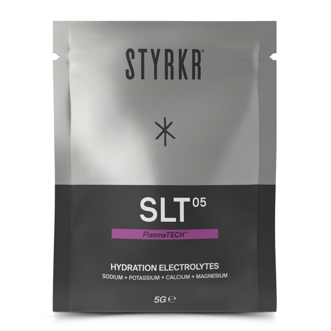 Styrkr - SLT05 Electrolyte Powder - Raspberry & Raspberry Caffeinated - From Ready Sweat Go