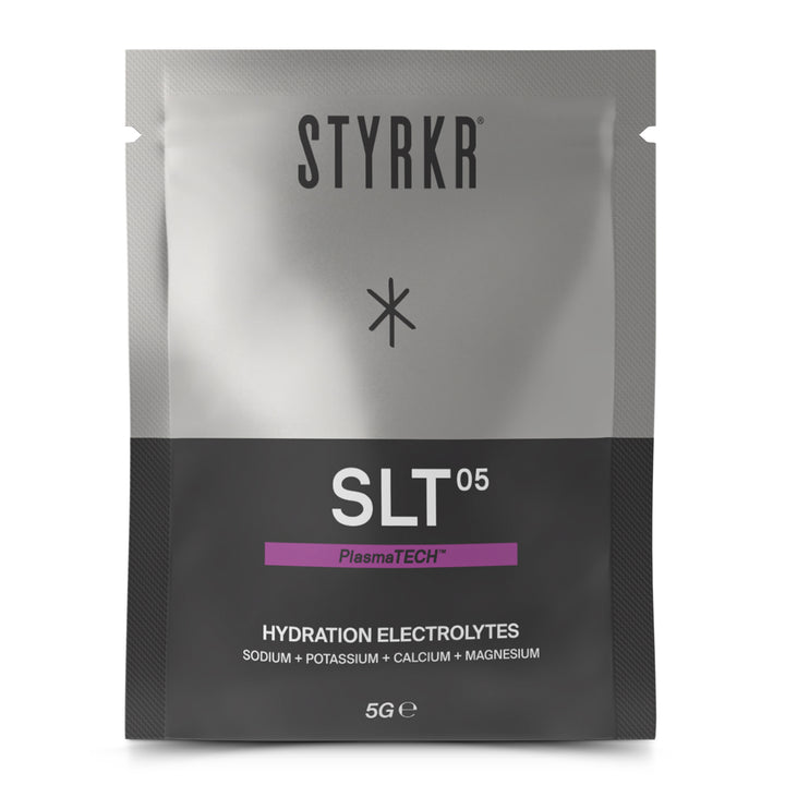 Styrkr - SLT05 Electrolyte Powder - Raspberry & Raspberry Caffeinated - From Ready Sweat Go