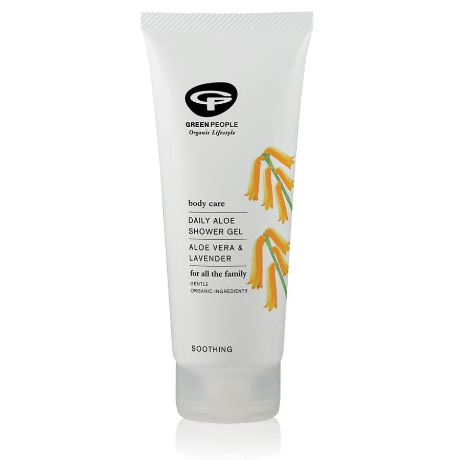 Green People - Daily Aloe & Lavender Shower Gel - 200ml - Sensitive - Ready Sweat Go