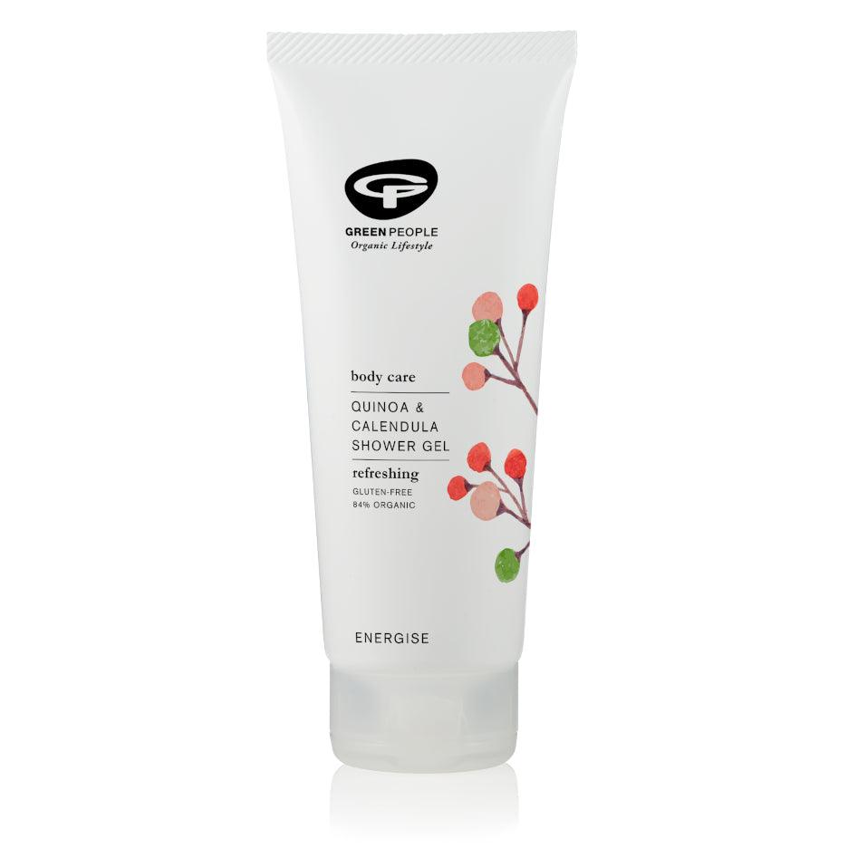 Green People - Quinoa & Calendula Shower Gel - 200ml - Ready Sweat Go