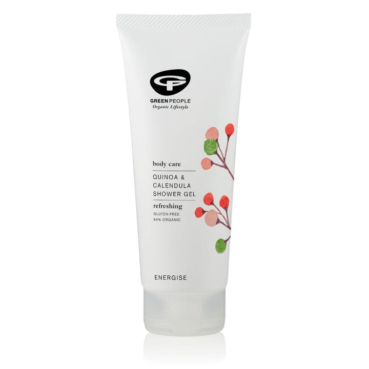 Green People - Quinoa &amp; Calendula Shower Gel - 200ml - Ready Sweat Go