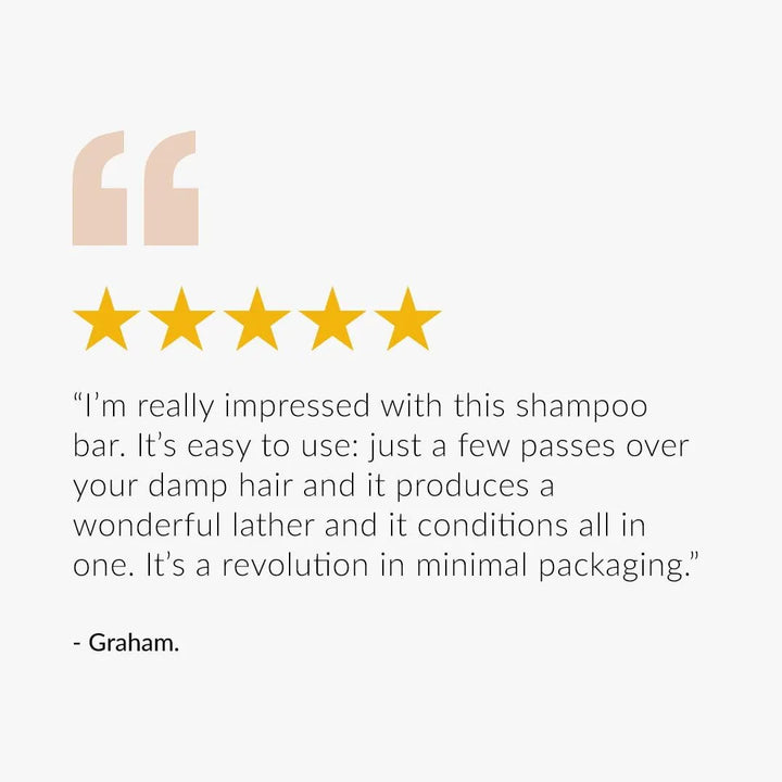 Green People Organic Citrus & Ginger Shampoo Bar - 50g - Ready Sweat Go