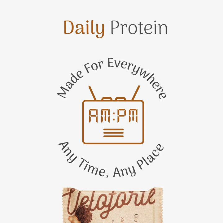 Veloforte - Cocoa & Stem Ginger- Protein Crunch Bar