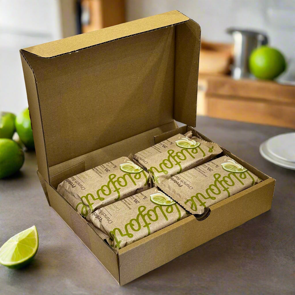 Veloforte - Lime & Coconut - Protein Crunch Bar