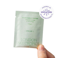 London Nootropics Mojo adaptogenic coffee sachet with cordyceps, ginseng and mushroom extracts