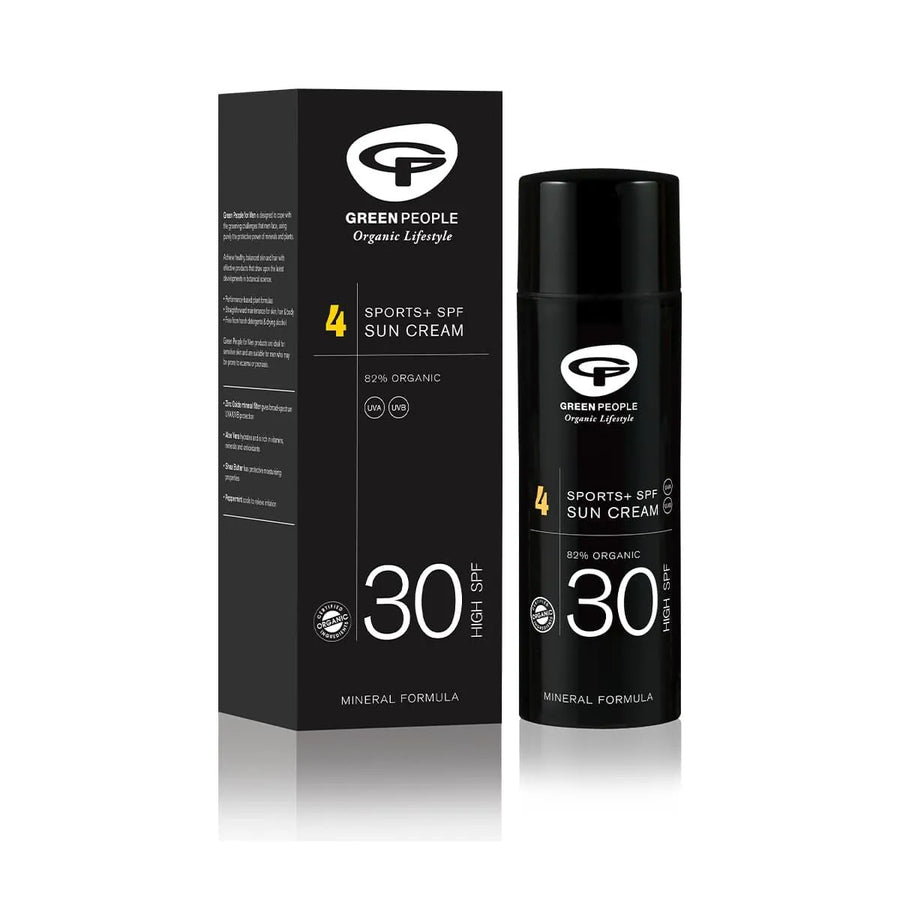 Green People - Gents No.4 Sports+ SPF 30 - 50ml - Ready Sweat Go