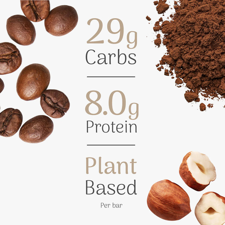 Veloforte - Mocha - Dates, Hazelnut, Coffee &amp; Cocoa Energy &amp; Protein Bar