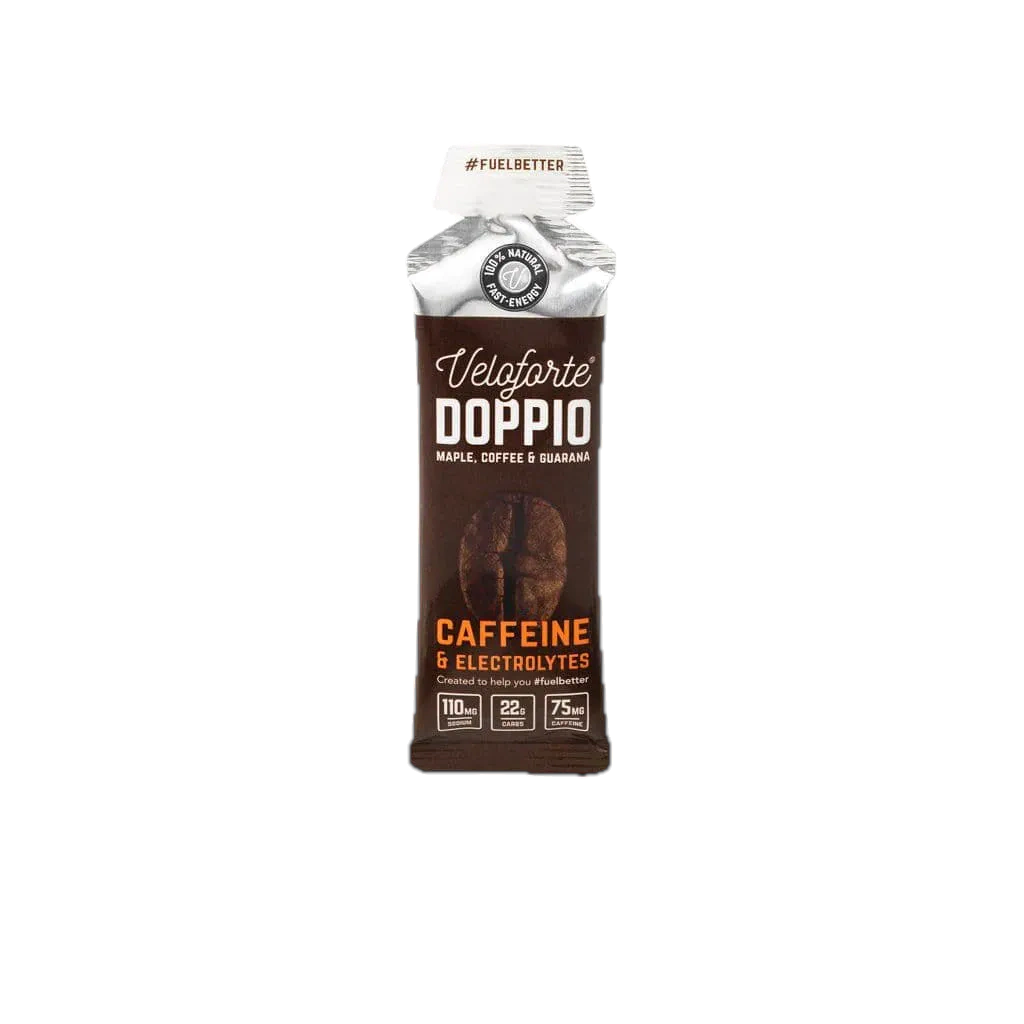 Veloforte - Doppio - Double Espresso & Maple with Caffeine Energy Gel