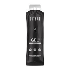 Styrkr - GEL30 Energy Gel - Caffeine+ Nitro+ &amp; L-Citrulline product image on transparent background