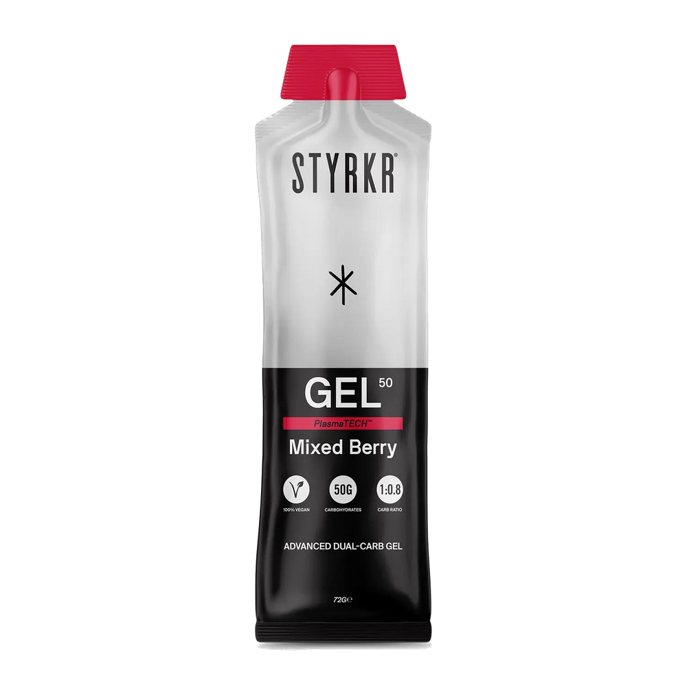Styrkr - GEL50 Energy Gel - Citrus & Berry product image on transparent background