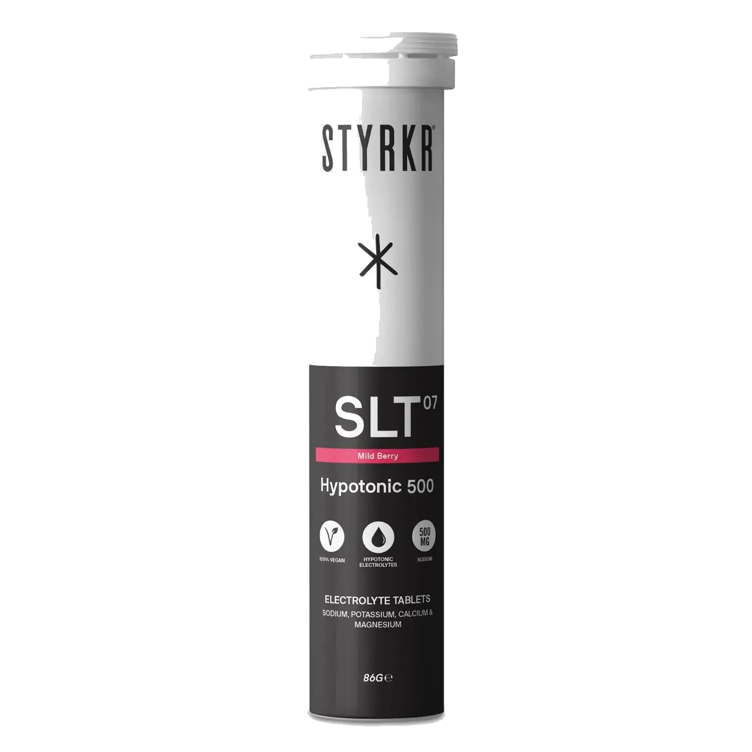 Styrkr - SLT07 Electrolyte - Mild Berry and Citrus Flavours