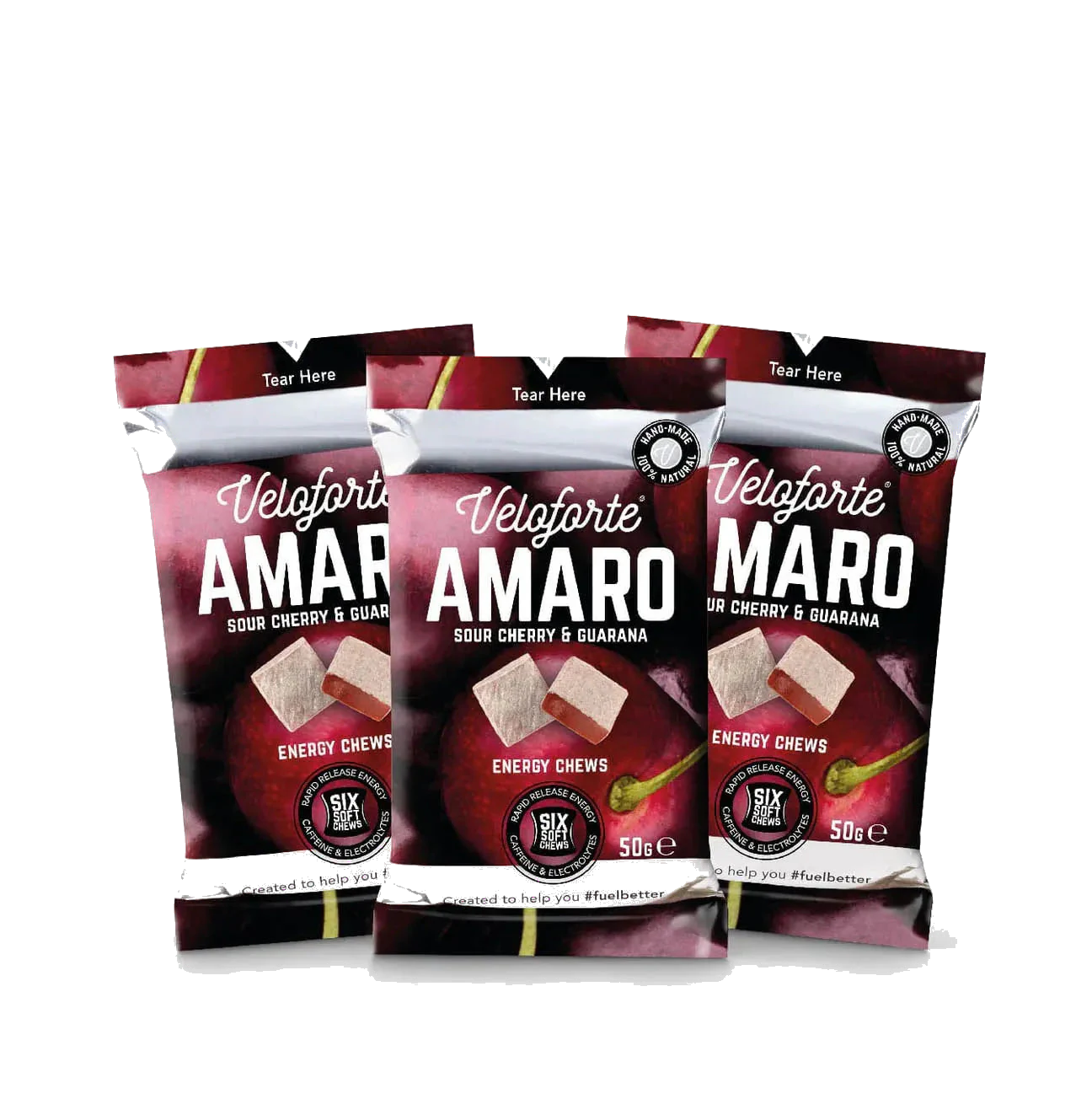 Veloforte - Amaro - Sour Cherry Energy Chews